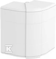 Kanały kablowe - OBO Bettermann Naroże zewnętrzne ruchome RAPID 45-2 110x88x88 GK-AH53100RW białe 6113050 6113050 - miniaturka - grafika 1