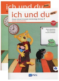 Ich und du neu 1. Podręcznik i zeszyt ćwiczeń do języka niemieckiego - Ewa Krawczyk, Lucyna Zastąpiło, Marta Kozubska - podręcznik - Książki do nauki języka niemieckiego - miniaturka - grafika 1