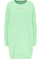 Sukienki - Jalene Damska sukienka dresowa 82733615, miętowa, M, miętowy, M - miniaturka - grafika 1