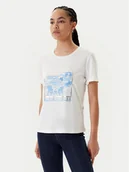 Koszulki i topy damskie - Morgan T-Shirt 251-DVIBES Biały Regular Fit - miniaturka - grafika 1