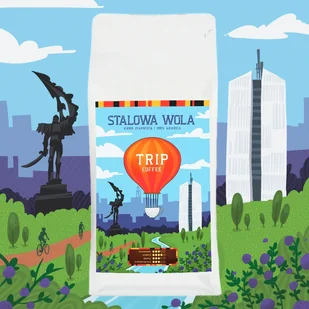 Kawa ziarnista Trip Coffee Stalowa Wola 1kg - Kawa - miniaturka - grafika 1