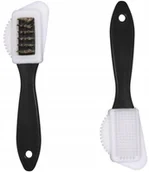 Środki do obuwia i ubrań - G9-20 DWUSTRONNA SZCZOTKA DO OBUWIA ZE SKÓRY ZAMSZOWEJ NUBUKOWEJ WELUROWEJ - miniaturka - grafika 1