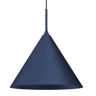 Lampy sufitowe - Zwisająca lampa Capital MLP0962 Milagro do salonu granatowy - miniaturka - grafika 1