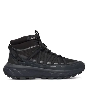 Trekkingi Jack Wolfskin Wild Hike Texapore Mid A65576 Czarny - Buty trekkingowe męskie - miniaturka - grafika 1