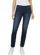 Spodnie damskie - Pepe Jeans Spodnie Jeansowe Granatowe Długie 27/32 1Z7G2_E* T4A - miniaturka - grafika 1
