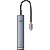 Huby USB - Hub BASEUS UltraJoy Series 6w1 B00052802811-01 USB Typu C, Pasywny Szary B00052802811-01 - miniaturka - grafika 1