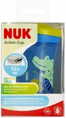 Kubki dla dzieci - NUK KUBEK ZE SŁOMKĄ 230ml 12m+ ACTION CUP DO NAUKI PICIA ZMIENIA KOLOR - miniaturka - grafika 1