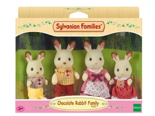 Sylvanian Families Rodzinka Czekoladowych Królików 4150 - Figurki dla dzieci - miniaturka - grafika 1