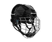 Hokej - Kask hokejowy Bauer RE-AKT 55 Combo Black Senior L - miniaturka - grafika 1