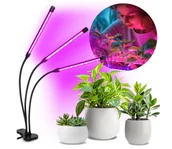 Lampy stojące - LED Lampa ściemnialna z klipsem do uprawy roślin VITARO 3xLED/10W/230V czarny - miniaturka - grafika 1