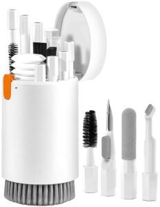 ZESTAW DO CZYSZCZENIA KLAWIATURY TELEFONU SŁUCHAWEK SZCZOTKA CZYŚCIK 20W1