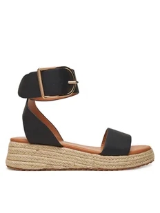DeeZee Espadryle QS276-1 Czarny - Espadryle damskie - miniaturka - grafika 1