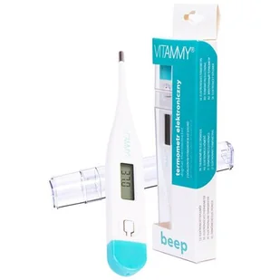 VITAMMY Producent niezdefiniowany Beep termometr elektroniczny 1 sztuka - Termometry - miniaturka - grafika 1