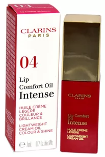 Clarins Lip Comfort Oil Intense 7ml olejek do ust 04 intense rosewood - Balsamy do ust - miniaturka - grafika 1