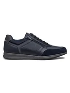 Trampki męskie - Geox Sneakersy "Avery" w kolorze granatowym - miniaturka - grafika 1