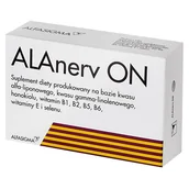 Witaminy i minerały - ALFASIGMA POLSKA SP.Z O.O. Alanerv on x 30 kaps - miniaturka - grafika 1