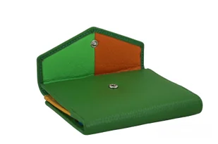 Elegancki portfel ze złotym zapięciem - Zielony - Portfele Elegancki portfel ze złotym zapięciem - Zielony - Portfele - miniaturka - grafika 12