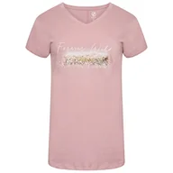 Koszulki i topy damskie - Dare 2b Damska koszulka Moments II, puder różowy, 14 - miniaturka - grafika 1