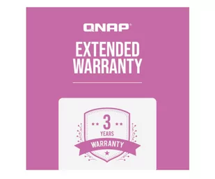 QNAP 3year Warranty Extension Pink LIC-NAS-EXTW-PINK-3Y electronic license (LIC-NAS-EXTW-PINK-3Y-EI) - Pozostałe akcesoria sieciowe - miniaturka - grafika 1