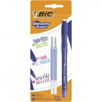 BIC 944017 żel do druku-Roller Gel ocity Illusion, 0.35 MM, 1 sztuki z 2 Refills, niebieski 944017 - Pióra kulkowe - miniaturka - grafika 2