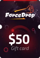 Kody i doładowania cyfrowe - Forcedrop.gg Gift Card 50 USD - Code GLOBAL - miniaturka - grafika 1