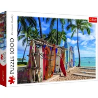 Puzzle - Puzzle 1000 Plaża Waikiki, Hawaje - miniaturka - grafika 1