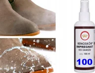 Środki do obuwia i ubrań - IMPREGNAT spray do butów z Zamszu Nubuku SKÓRY Weluru NANOTECHNOLOGIA 100ml - miniaturka - grafika 1