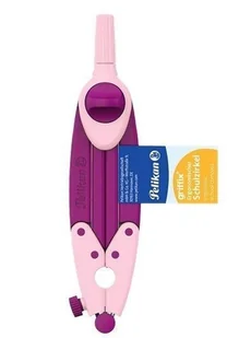 Cyrkiel ergonomiczny Griffix sweet berry (3szt) - Przybory szkolne - miniaturka - grafika 1