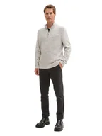 Swetry męskie - Tom Tailor Sweter w kolorze kremowym - miniaturka - grafika 1
