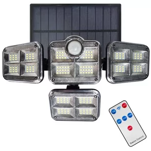 Naświetlacz Solarny Flexi Poczwórny EKO9153 - Milagro - Lampy ogrodowe - miniaturka - grafika 1