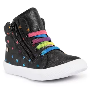 Botki damskie - Sneakersy BIBI - Aglity Mini 1046263  Print/Star/Black - Bibi - grafika 1