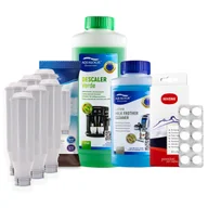 Akcesoria i części do ekspresów do kawy - Zestaw do Ekspresu Nivona Filtr AL-TES46 6szt, Latteo 250ml, Tabletki czyszczące NIRT701, Verde 500ml - miniaturka - grafika 1