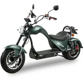 Skutery - Skuter elektryczny BILI COCO COBRA 2000W -zielony - miniaturka - grafika 1