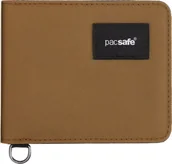 Portfele - Pacsafe RFIDsafe bifold wallet Tan - miniaturka - grafika 1
