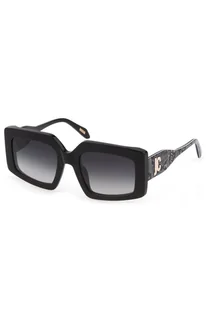 JUST CAVALLI CZARNE OKULARY PRZECIWSŁONECZNE DAMSKIE - Okulary przeciwsłoneczne JUST CAVALLI CZARNE OKULARY PRZECIWSŁONECZNE DAMSKIE - Okulary przeciwsłoneczne - miniaturka - grafika 1