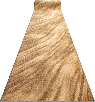 Dywany Łuszczów Chodnik KARMEL FRYZ - SAKA beż 80 cm, 80x670 cm