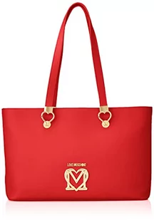 Love Moschino Damska torba na ramię Borsa A Spalla, rozmiar uniwersalny, czerwony - jeden rozmiar - Torebki damskie - miniaturka - grafika 1