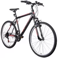 Rowery - Rower górski MTB INDIANA X-Pulser 1.6 M19 26 cali męski Czarno-czerwony - miniaturka - grafika 1