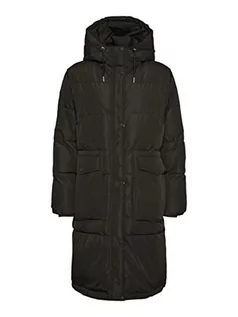 Płaszcze damskie - VERO MODA Damski płaszcz VVMELANOR AW22 Long Coat GA BOOS, Peat, M - grafika 1