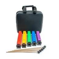 Akcesoria do perkusji - Bum Bum Dzwonki - zestaw chromatyczny rurowy 5 - miniaturka - grafika 1