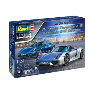 Revell Model do sklejania Gift Set Porsche - Kolekcjonerskie modele pojazdów - miniaturka - grafika 1