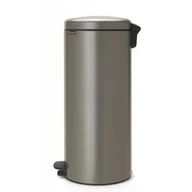 Kosze na śmieci - Brabantia Kosz na śmieci pedałowy NewIcon 30l platynowy - miniaturka - grafika 1
