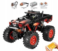 Klocki - MONSTER TRUCK ZDALNIE STEROWANY KLOCKI TECHNIC MOULD KING 18008 DUŻY MODEL - miniaturka - grafika 1