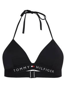 Tommy Hilfiger Damska góra od bikini Kobiety niebieski jednolity, S - Stroje kąpielowe - miniaturka - grafika 1