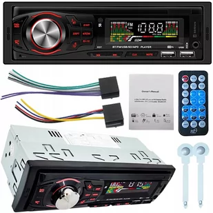 Radio Samochodowe Bluetooth Fm Usb Sd Mp3 Aux 1Din He-6609 - Radia samochodowe - miniaturka - grafika 1