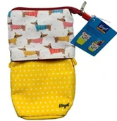 Piórniki - KAYET Piórnik Składany Twarde Dno Pieski - miniaturka - grafika 1