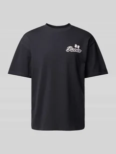 T-shirt o kroju oversized z nadrukiem z logo - Koszulki męskie - miniaturka - grafika 1