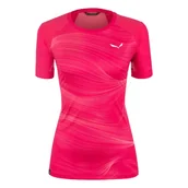 Koszulki i topy damskie - Koszulka damska SALEWA Seceda Dry W T-Shirt - miniaturka - grafika 1