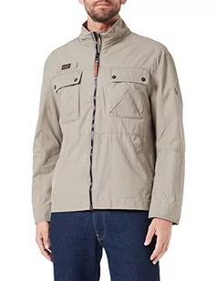 camel active Męska kurtka 430430/1U64, beżowa, 102, beżowy, 102 - Kurtki męskie - miniaturka - grafika 1
