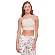 Koszulki i topy damskie - Urban Classics Panie Trójkąt Topy Bluzki Sportowe Kobiety, Beżowy (Softseagrass), S - miniaturka - grafika 1